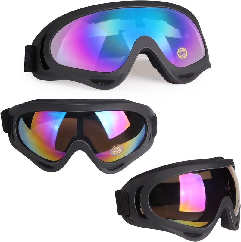 LMAVAG ATV Goggles - UV400 Anti-Fog Impact-Resistant Goggles for Kids and Adults (2 Pack) - Image 5