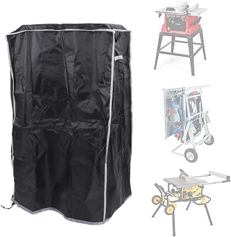 غطاية منشار طاولة عالمي 23 × 29 × 46 بوصة قماش أوكسفورد مقاوم للمطر حافظة واقية مضادة للغبار - Image 5