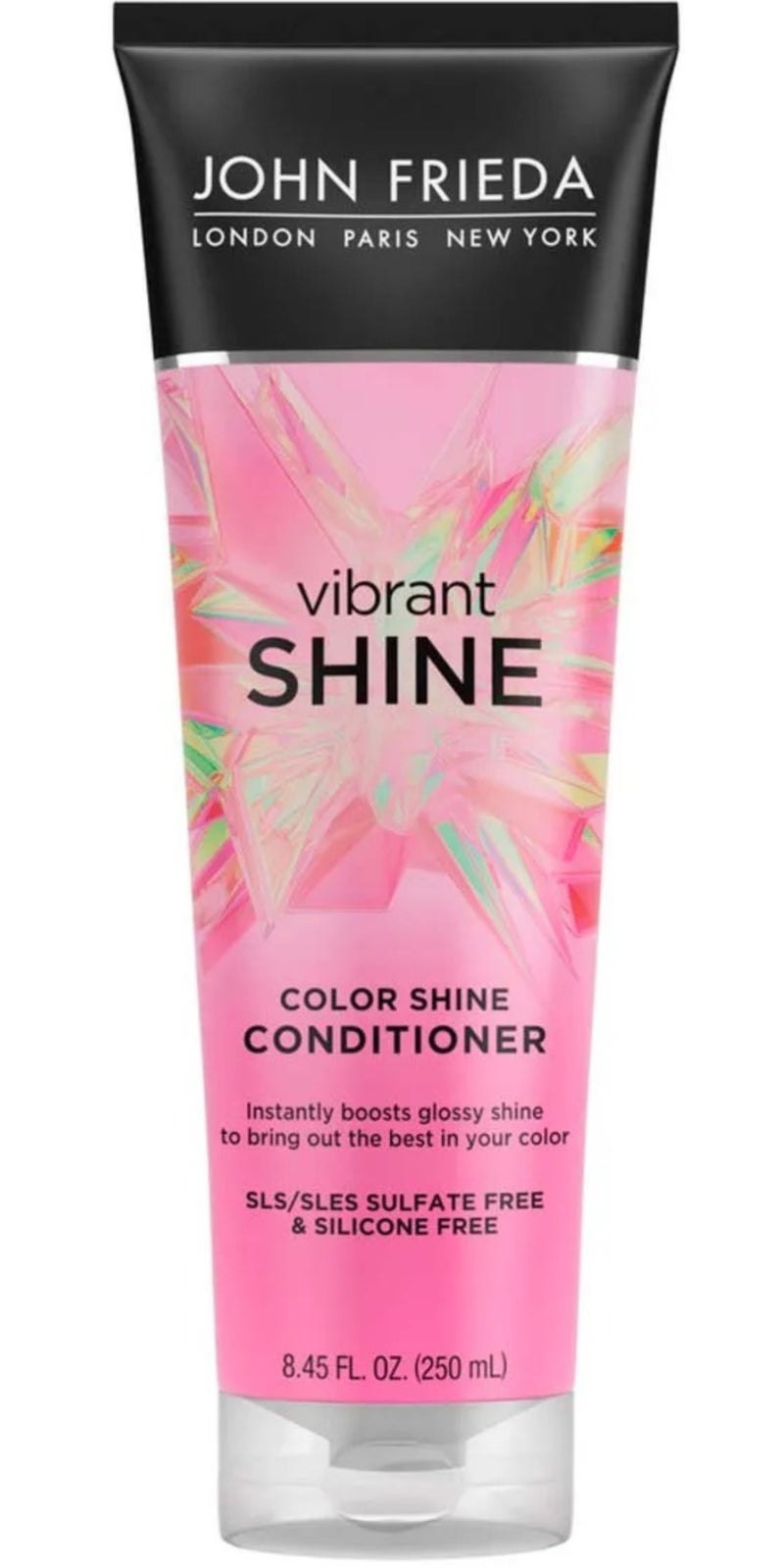 John Frieda Vibrant Shine Color Shine Conditioner SLS/SLES Sulfate Free and Silicone Free 250ML - Image 1