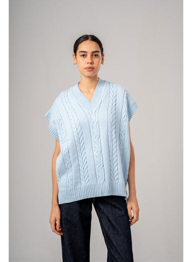 ASTK V-Neck Cable vest - Image 1