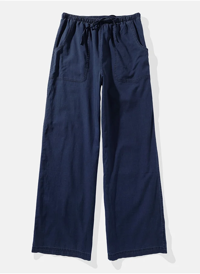 امريكان ايجل Wide-Leg Drawstring Pant