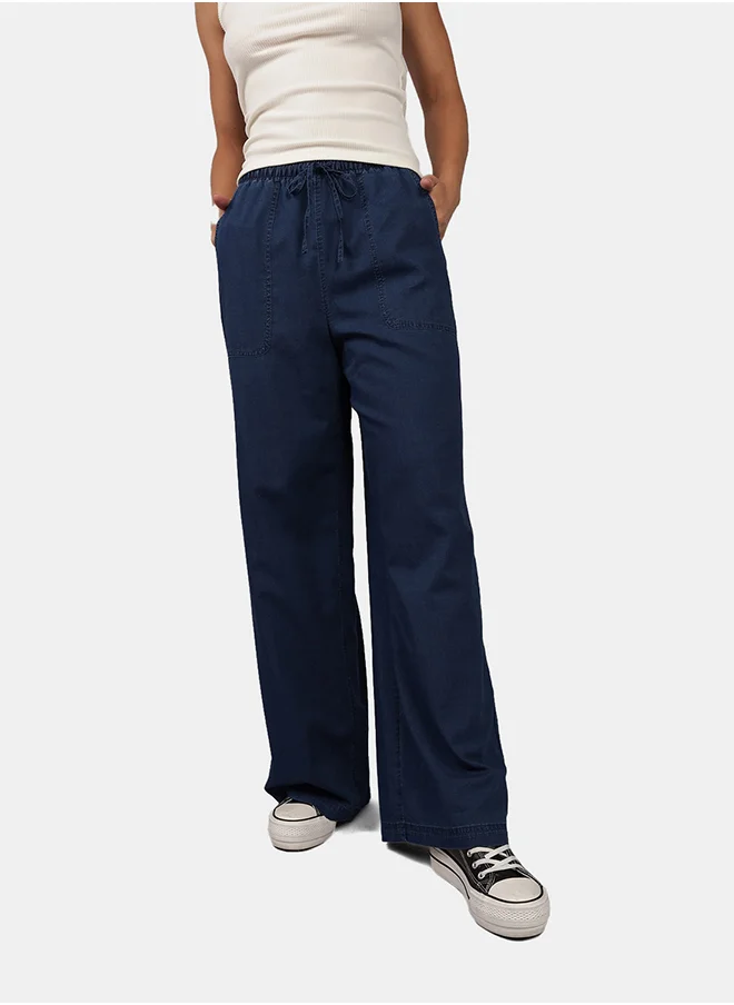 امريكان ايجل Wide-Leg Drawstring Pant