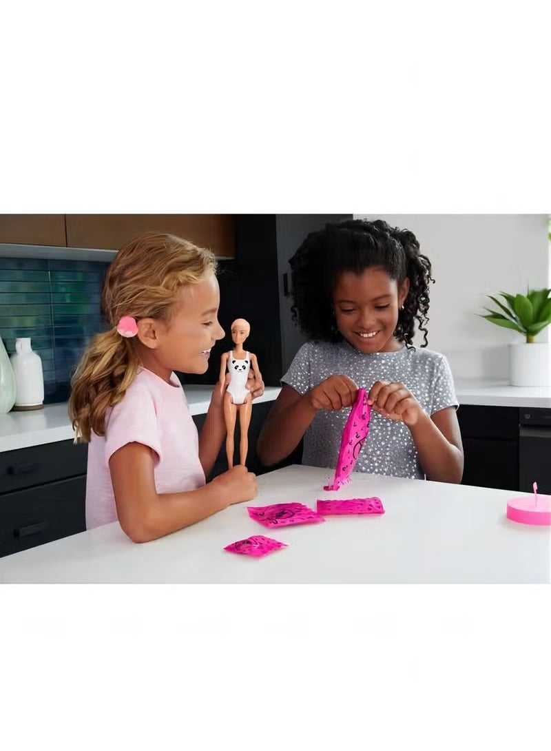 دمية مفاجئة متغيرة اللون قابلة للذوبان في الماء، قابلة للغسل في الماء الدافئ، قابلة للتغيير، تحتوي على 7 مفاجآت - Image 5