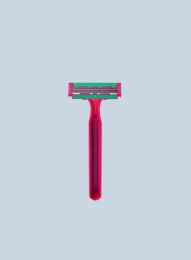 Canly Canly Women's Razor with Moving Head and Aloe Vera Gel Bar - 12 Pieces - Image 3