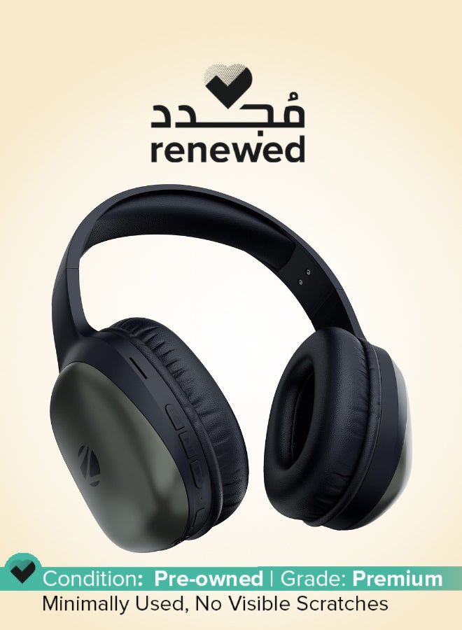 ZEBRONICS Renewed - Thunder Pro (2026 Upgrade) Wireless Headphones, BT v6.0, Up to 60h Playback, Dual Pairing, 40mm Drivers, ENC, Gaming Mode, Deep Bass, AUX & microSD, Rapid Charging - Image 1