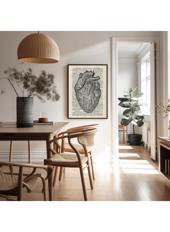 Poster Master Retro Heart Print - Anatomy Art - Anatomical Heart Art - Image 5
