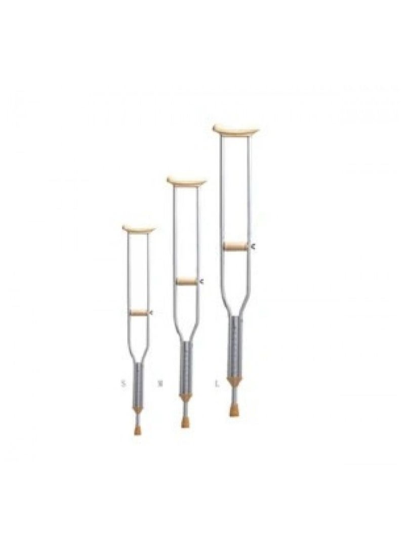 ماركة غير محددة عكاز تحت الابط من الألمنيوم  للكبار والصغار  - Image 4