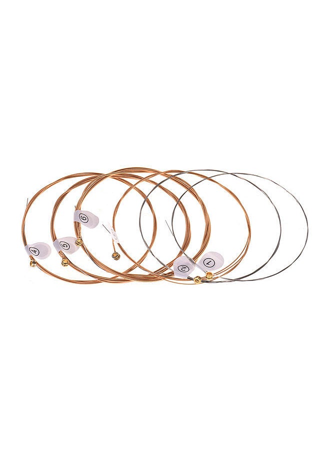 ZIKO - DP-010 Extra Light Acoustic Guitar Strings Hexagon Alloy Wire Phosphor Bronze Wound Corrosion Resistant 6 Strings Set - Image 1