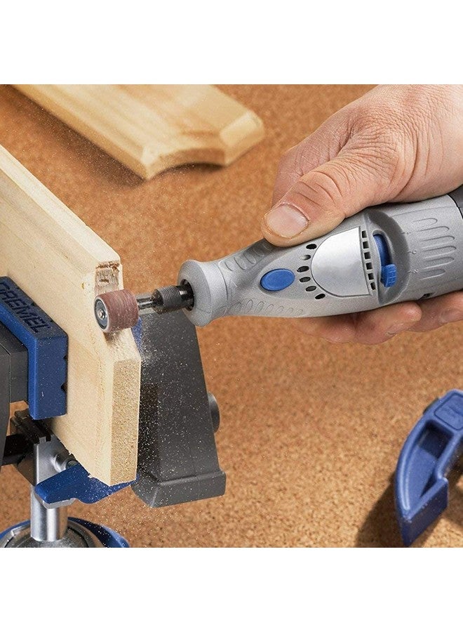 ing 51pcs sanddrum Set for Dremel & All Other Rotary Tools with 51 Replaceable sandbands & 6 Rubber Drum Mandrels for Wood Work, Metal Work, Jewellery makmodel Making, Brown - Image 4