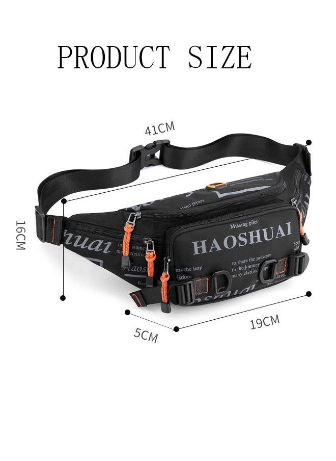 Waterproof Waist Pack Chest Bag for Men and Women Crossbody Bag Waist Bag with Adjustable Strap for Sports Festival Traveling Running Camping Hiking Cycling - pzsku/Z53B5ED1FBDEA7488F766Z/45/_/1687587405/f374d526-dadf-45b8-9c5d-7531a25e9a97