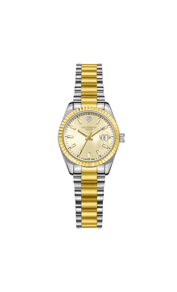 لي كوبر Women's Metal Analog Watch LC08126.210 - 28 mm