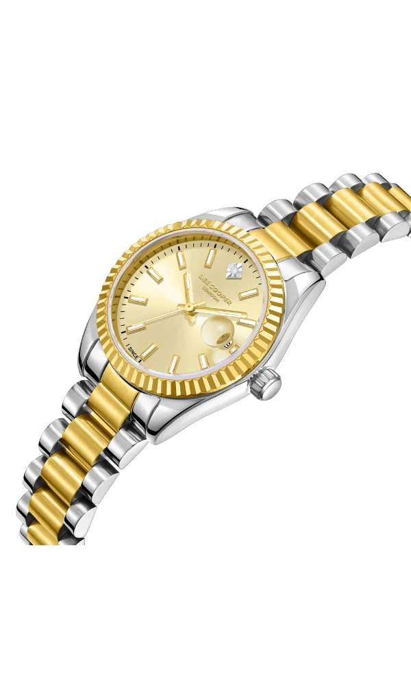 لي كوبر Women's Metal Analog Watch LC08126.210 - 28 mm