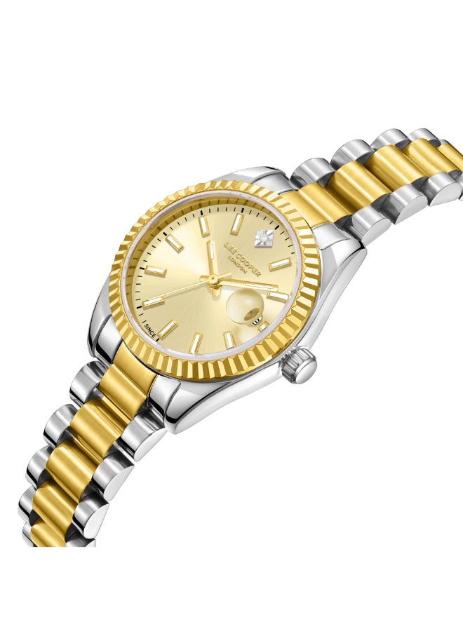 Lee Cooper Women's Metal Analog Watch LC08126.210 - 28 mm - Image 2