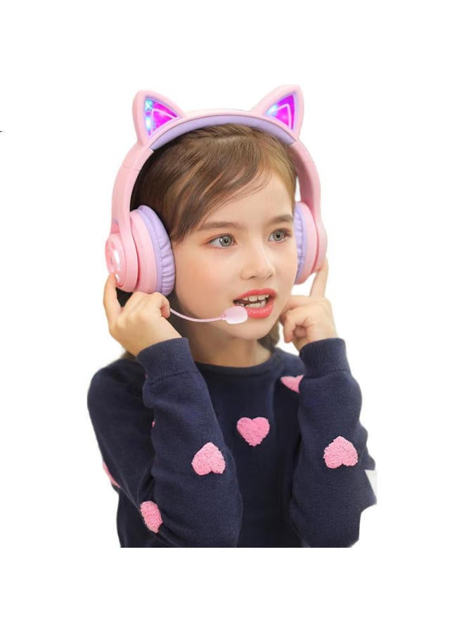 Tribit Student Headphones Over Ear Kids Bluetooth Wireless Ear Return Headphones Back Book Artifact English Recitation Follow-Up Learning Online Classes - Image 3
