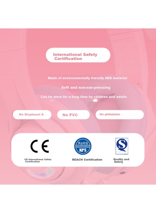 Tribit Student Headphones Over Ear Kids Bluetooth Wireless Ear Return Headphones Back Book Artifact English Recitation Follow-up Learning Online Cl - Image 2