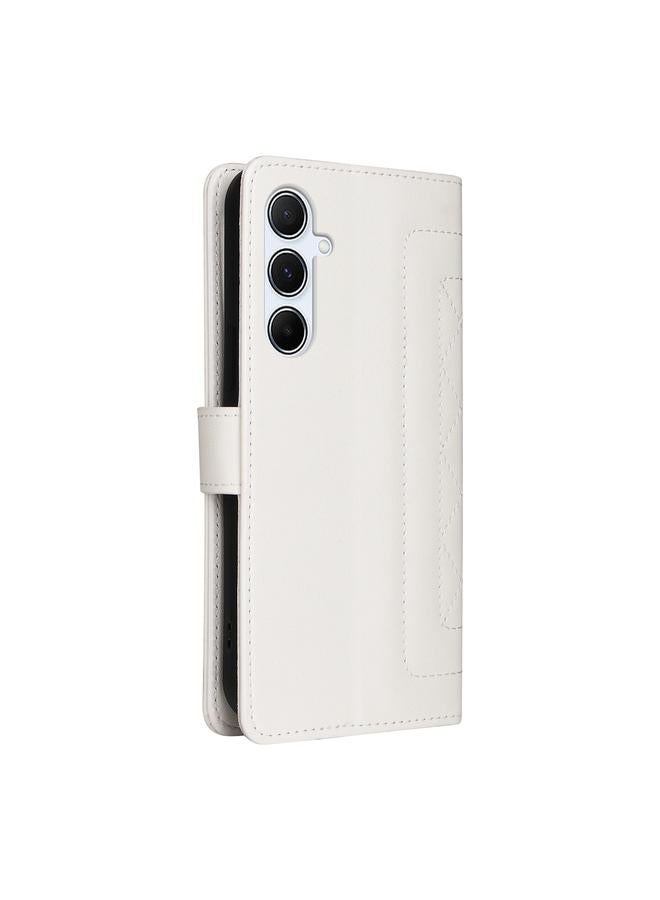S-TOP Case For Samsung Galaxy A55 Diamond Lattice Leather Flip Phone Case - Image 3