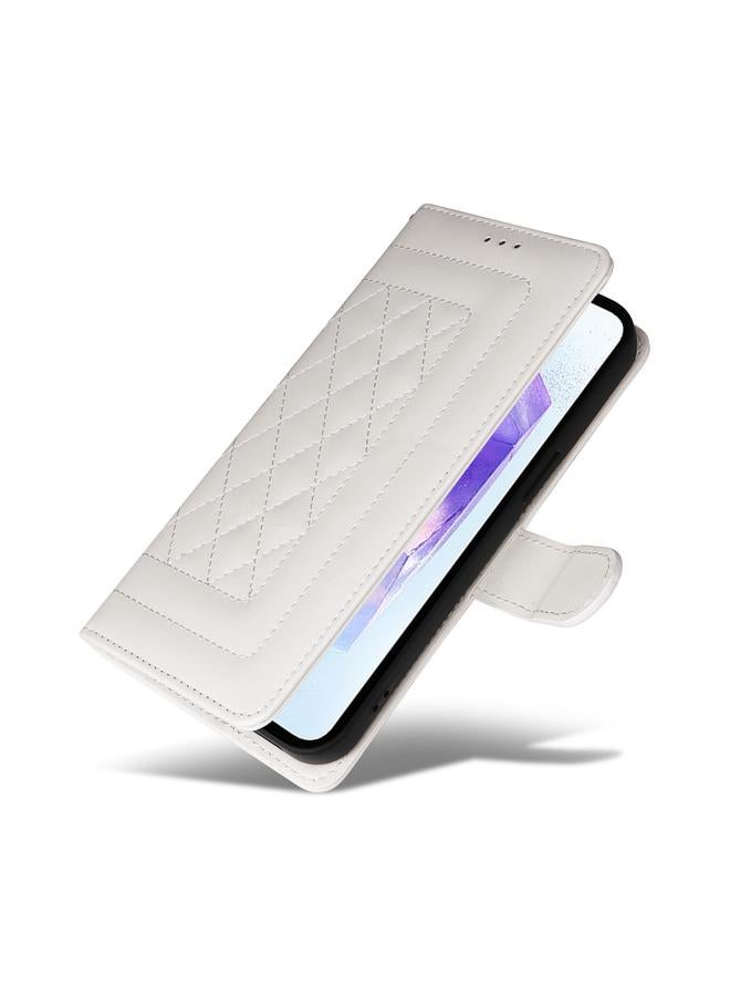 S-TOP Case For Samsung Galaxy A55 Diamond Lattice Leather Flip Phone Case - Image 5