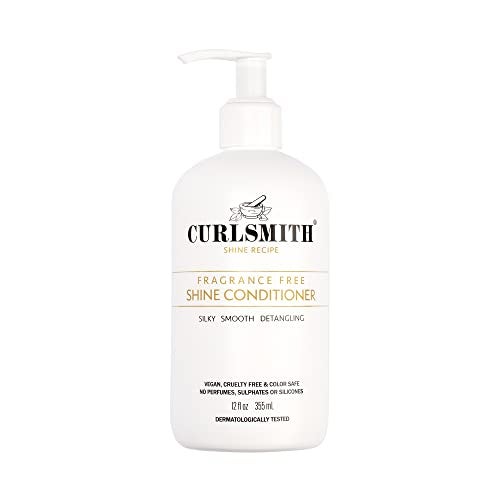 CURLSMITH CURLSMITH  Shine Conditioner Gentle and Moisturising Sensitive Fragrance Free for All Curl and Hair Types Vegan 12 fl oz