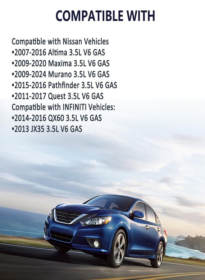 ZONFANT Engine Valve Cover and Intake Manifold Gasket Set Compatible with Nissan Infiniti Vehicle 3.5L V6 2007-2024 Altima Maxima Murano Pathfinder Quest 2014-2016 QX60 JX35, Replace#MS97143 VS50770R - Image 3