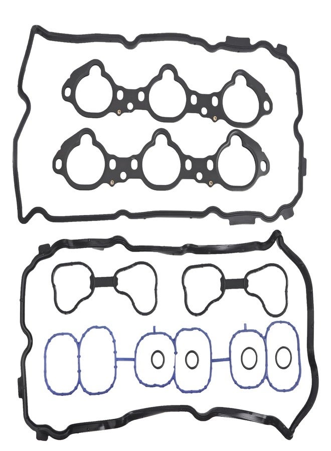 ZONFANT Engine Valve Cover and Intake Manifold Gasket Set Compatible with Nissan Infiniti Vehicle 3.5L V6 2007-2024 Altima Maxima Murano Pathfinder Quest 2014-2016 QX60 JX35, Replace#MS97143 VS50770R - Image 1