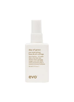 EVO EVO Day of Grace PreStyle Primer  Leavein Heat Protectant Spray  Moisturizes Detangles  Smooths Hair 