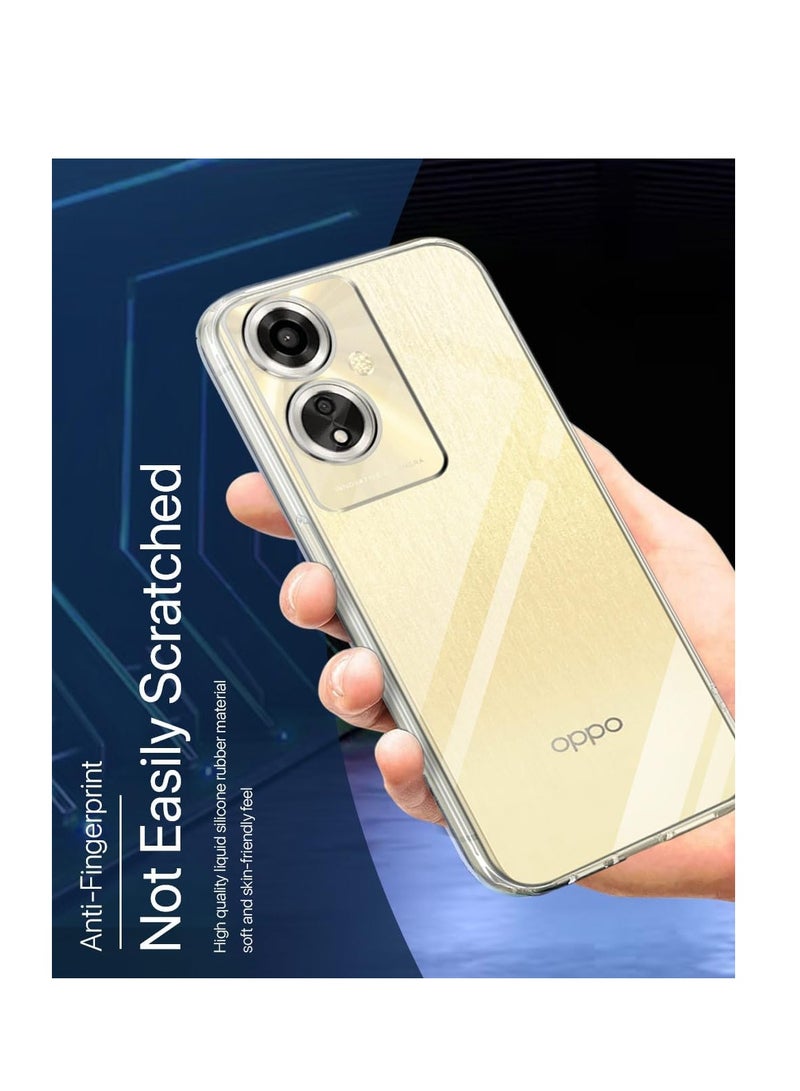 شوميرا Etechnic Oppo A59 5G Back Cover | Slim Soft Back Case for Oppo A59 5G (Transparent) - Image 2
