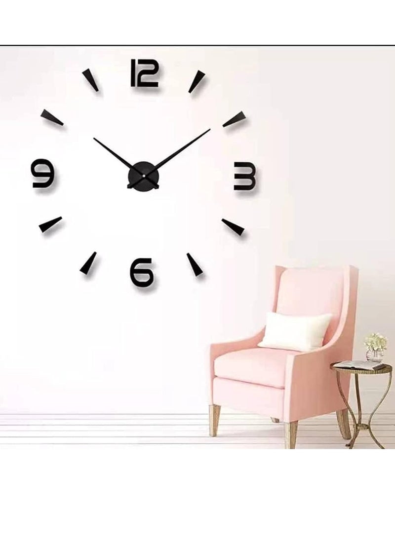 FFD 3D DIY Wall Clock Sticker - Transform Your Space with Style - Image 1