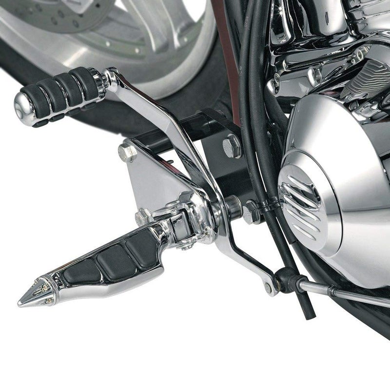 Kuryakyn 8852 Motorcycle Foot Control Round Shift Peg Cover for Honda Motorcycles Chrome Pack of 1