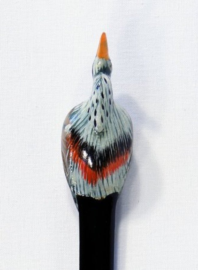 Lx Hand Painted Blue Heron Bird Letter Opener - Image 4