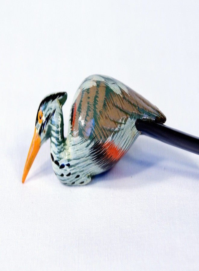 Lx Hand Painted Blue Heron Bird Letter Opener - Image 2