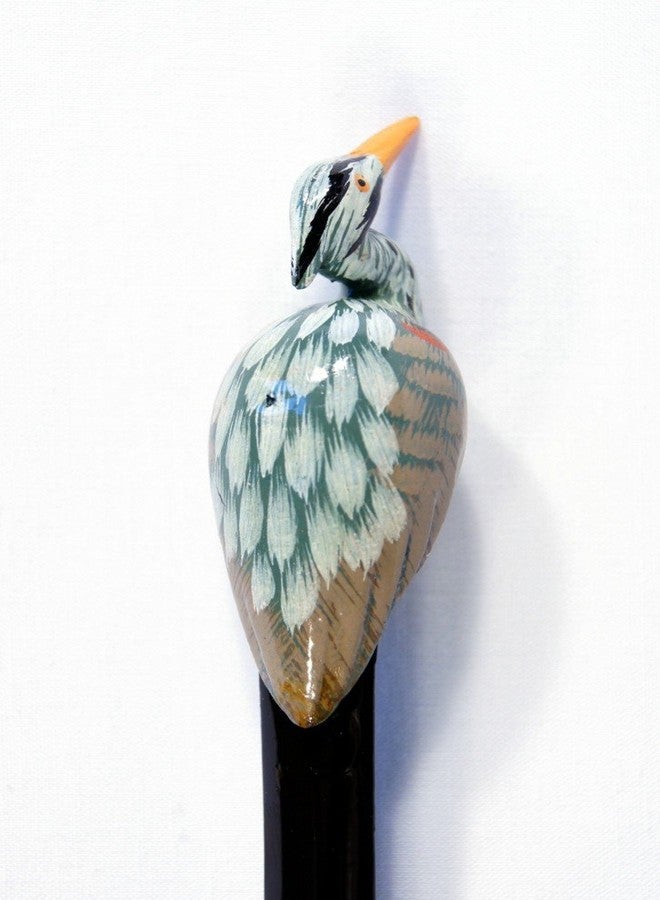 Lx Hand Painted Blue Heron Bird Letter Opener - Image 3