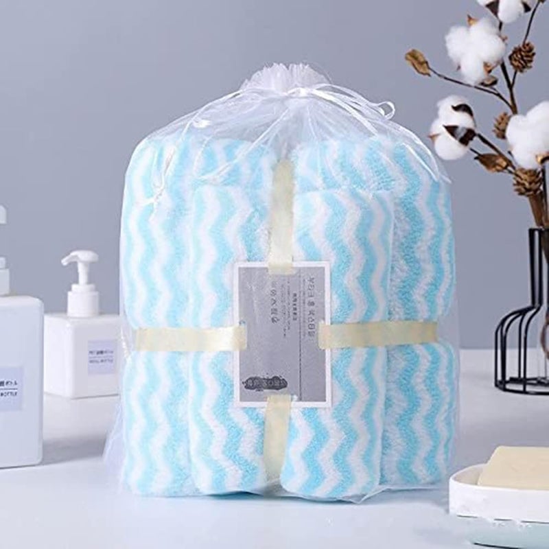 Home-Cloud Ultra Soft 300 GSM Bath Towel Set | 3X Softer Than Cotton Towels | Highly Absorbent & Ultra Fast Dry | Perfect for Home, Pool, Spa & Gym |Set of 2 (1 Bath (140x70cm), 1 Face Towel (75x35cm) - Image 1
