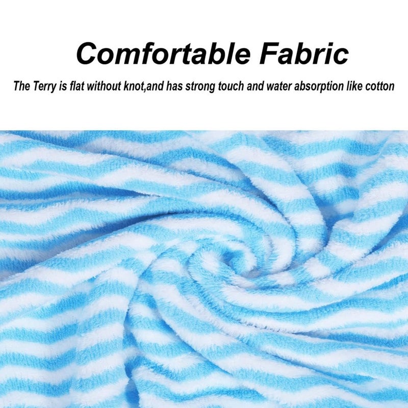 Home-Cloud Ultra Soft 300 GSM Bath Towel Set | 3X Softer Than Cotton Towels | Highly Absorbent & Ultra Fast Dry | Perfect for Home, Pool, Spa & Gym |Set of 2 (1 Bath (140x70cm), 1 Face Towel (75x35cm) - Image 2