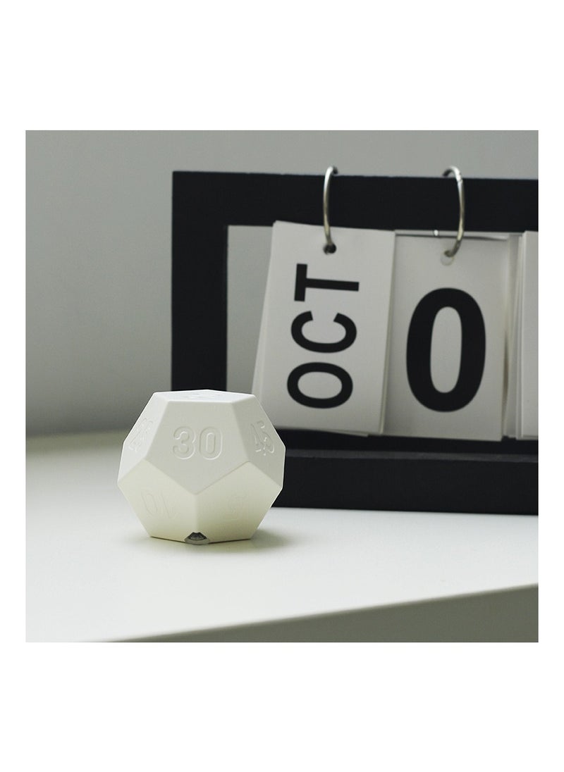 KASTWAVE - Time Management Dodecahedron Timer, Cube Timer Kitchen Timer Pomodoro Timer, Rechargeable  Study Countdown Timer for Kids, for Work, Office, Study, Task - Image 1