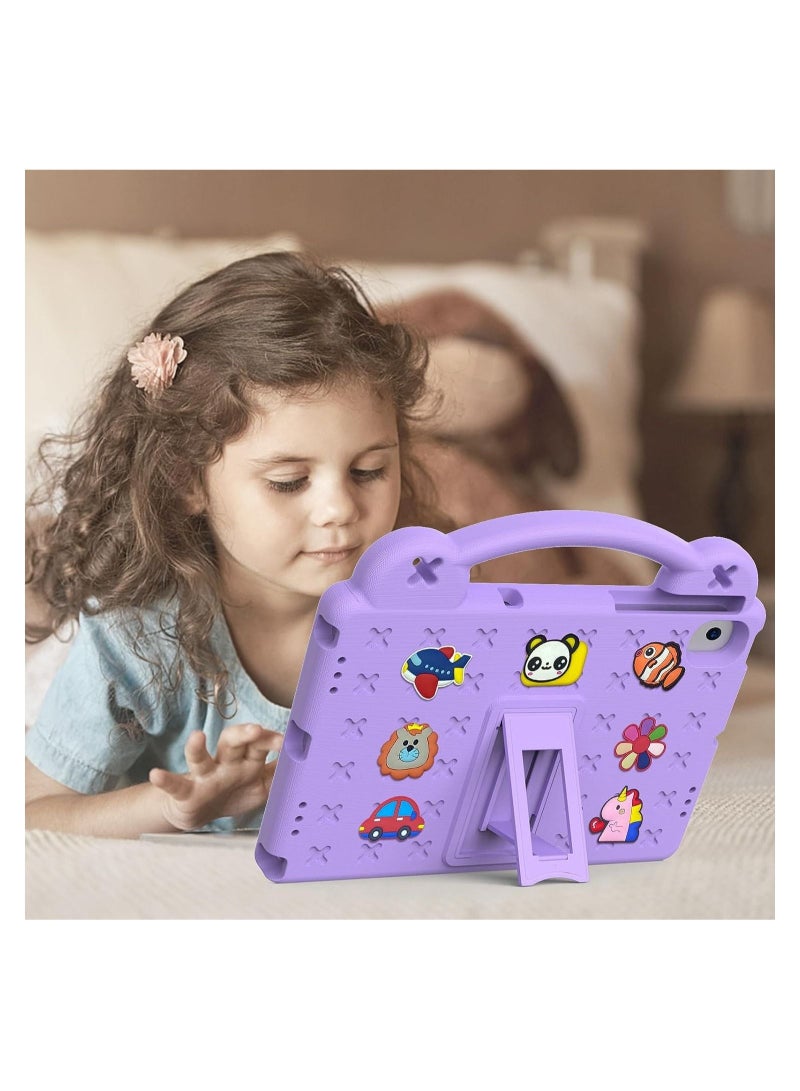 Kids Case Compatible with Honor Pad X8 / X8 Lite 10.1 inch 2022, Heavy Duty EVA Foam Shockproof Cover Kids Proof Tablet Case with Stand - Image 4