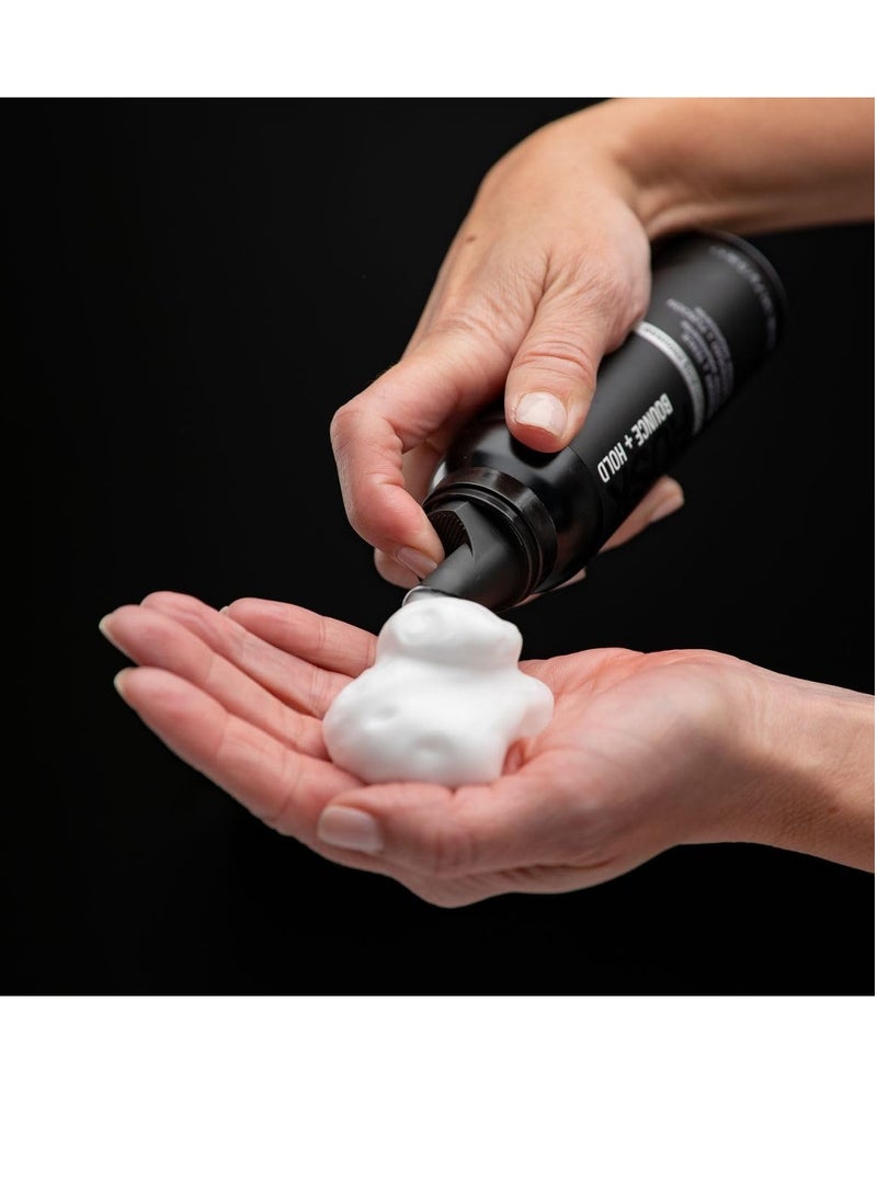 Rusk موس فوليوم من راسك، بounce + hold، يبني حجمًا طويل الأمد، يزيد من النعومة، الجسم، واللمعان، 5 أوقيات - Image 3