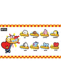 Enjoy a slice of fun with this mini pizza-themed bean from the BT21 Pizza Collection.