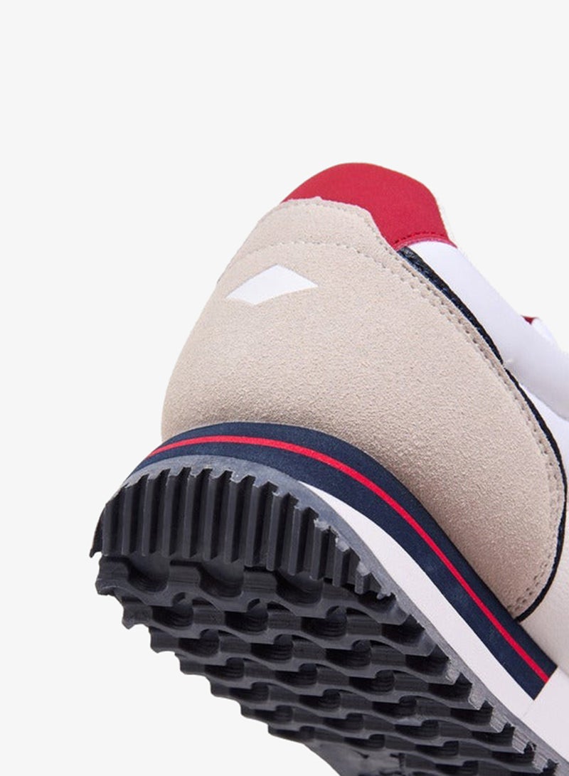 Lee Cooper Women's Logo Print Sneakers with Lace-Up Closure - Image 5