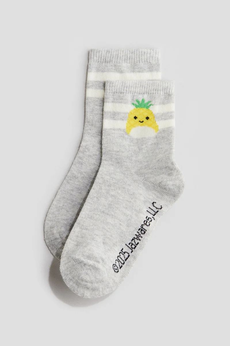 اتش اند ام جوارب بتفاصيل مزخرفة - عبوة من 5 أزواج