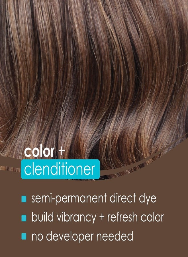 Keracolor Clenditioner MOCHA Hair Dye - Semi Permanent Hair Color Depositing Conditioner, Cruelty-free, 33.8 Fl Oz - Image 2