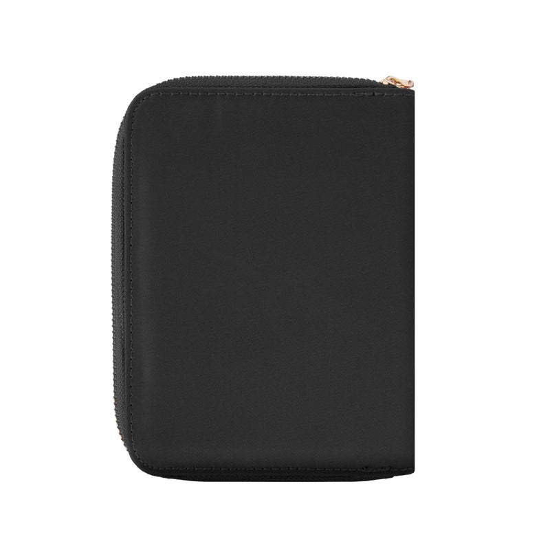 Travelon Travelon RFID Blocking Passport Zip Wallet, Black, 4.5"x 6"x 0.75"  - Image 5