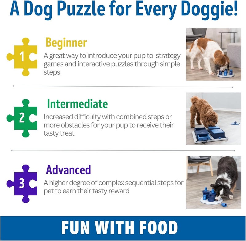 Trixie Rod Board Dog Activity Interactive Toy Level 1 Food Puzzle Game Brain Teasing Treat Dispenser IQ and Mental Development Toy for Smart Dogs Enrichment Toy for Boredom Busting - Image 5