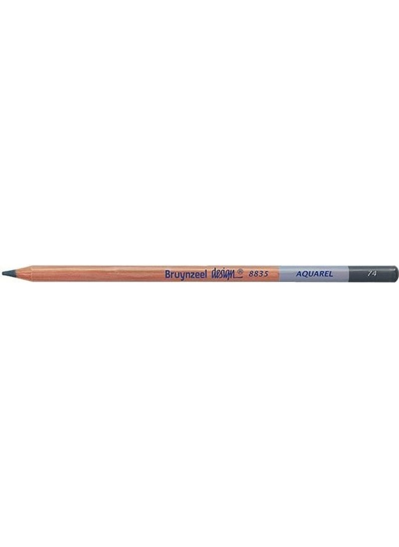 Bruynzeel - Dessin Aquarell Watercolor Pencil Dark Gray N:B883574K - Image 1