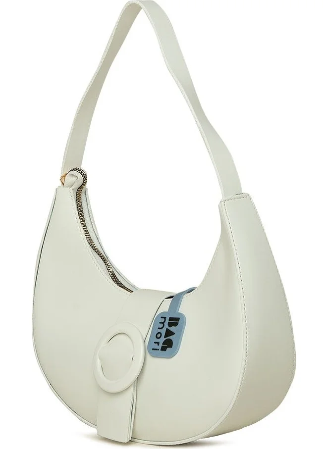 باجموري White Oval Accessory Oval Baguette