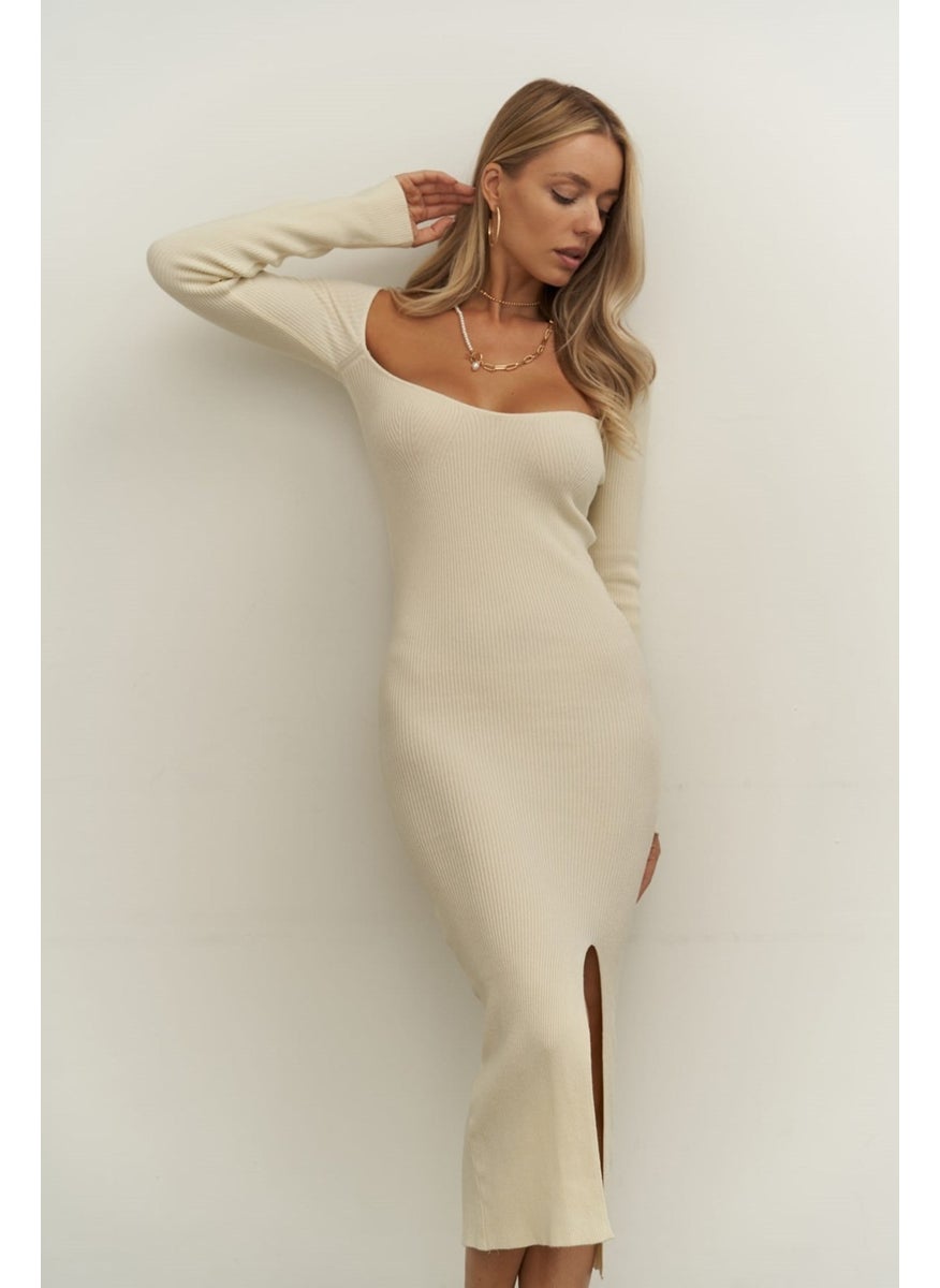 Davinna Beige Knitwear Dress - pzsku/Z53B77BBD5241F6E13936Z/45/_/1741093354/9ad289a5-bc17-4e26-b54a-b85d3546c39e