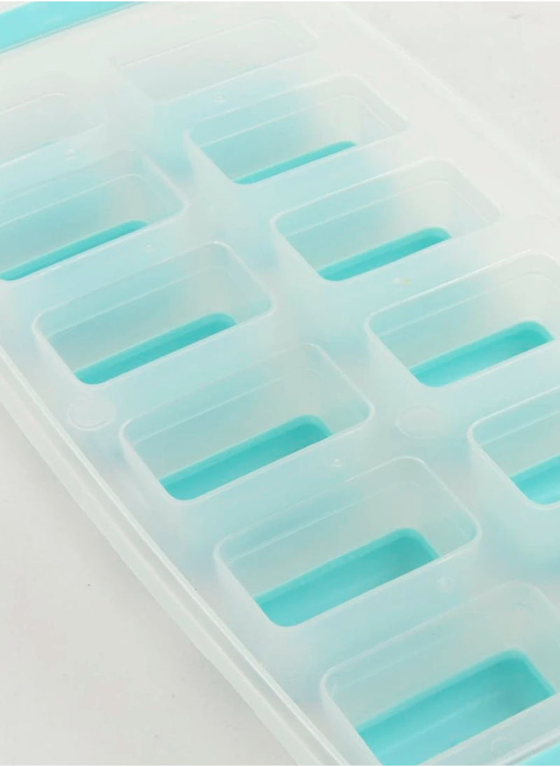 Generic - 18 Cavity White Ice Mold for Stirring Fruit or Herbs Easy to Use 1 Pack Multicolor - Image 1