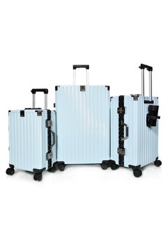 MORANO Morano aluminum travel luggage set three pieces elegant and durable design  - Image 1