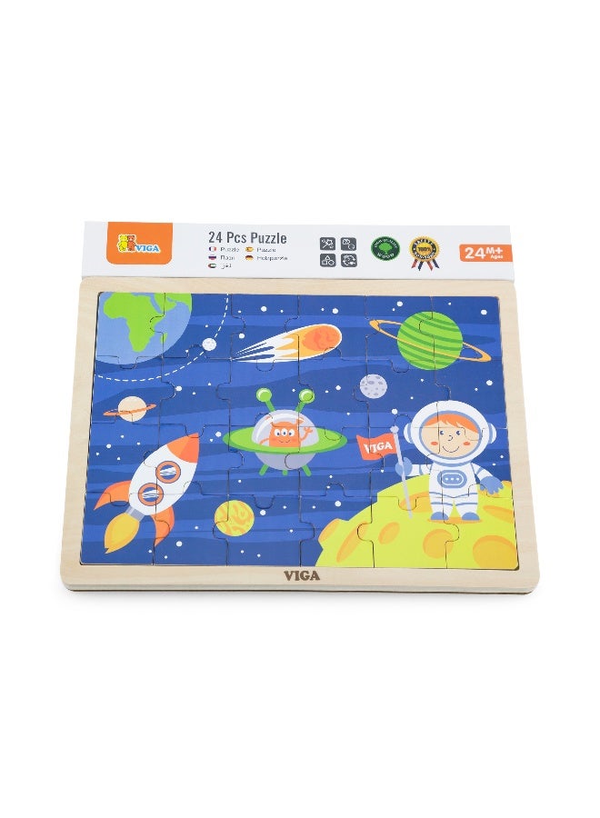 Viga 24 Pcs Puzzle - Space Travel - Image 4