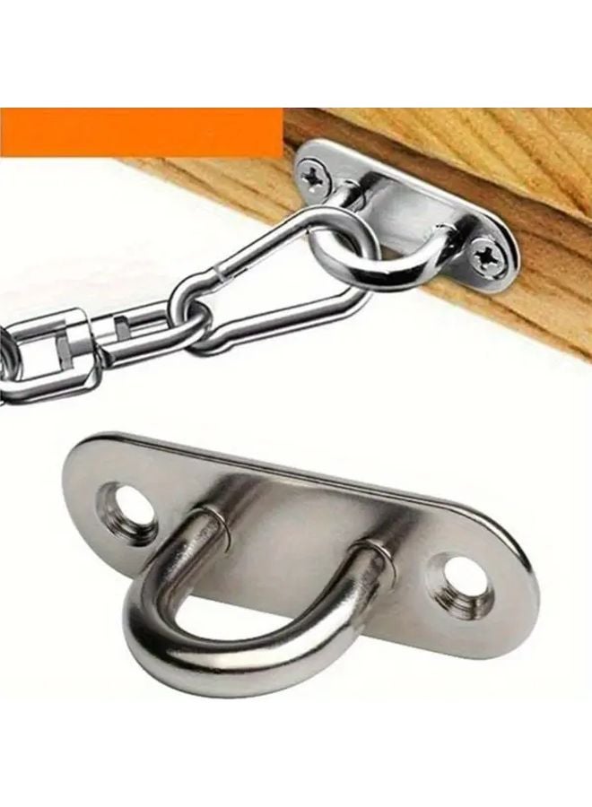 4 Pcs 304 Stainless Steel Ceiling Hooks Heavy Duty Marine Boat Accessories - Image 2