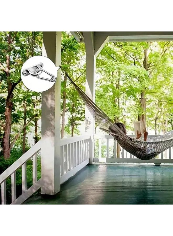 4 Pcs 304 Stainless Steel Ceiling Hooks Heavy Duty Marine Boat Accessories - Image 5